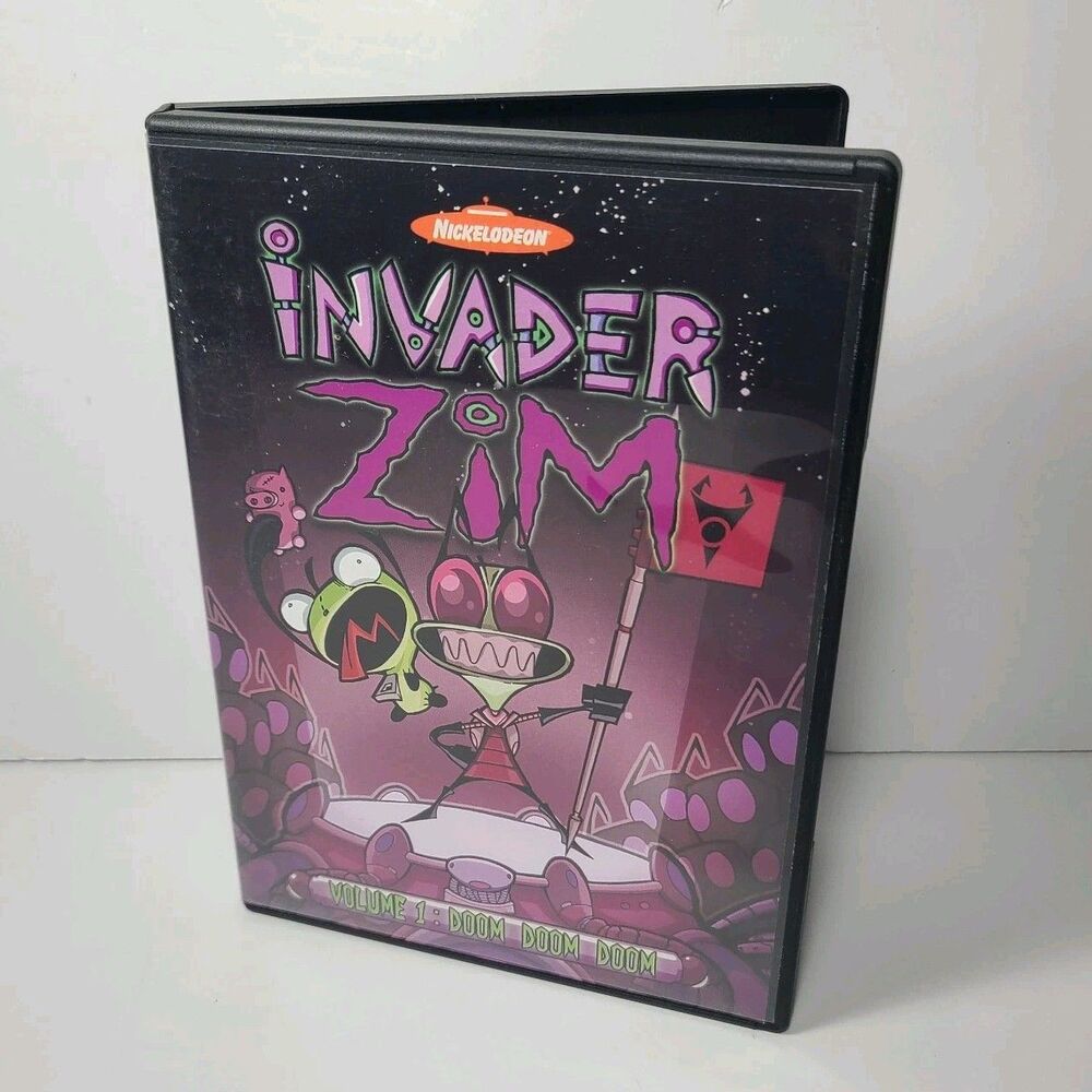Invader Zim - Vol. 1: Doom, Doom, Doom (DVD, 2004) Nickelodeon 2 Disc Set